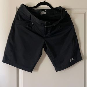 Size 10 UnderArmour semi-fitted, quick dry shorts.